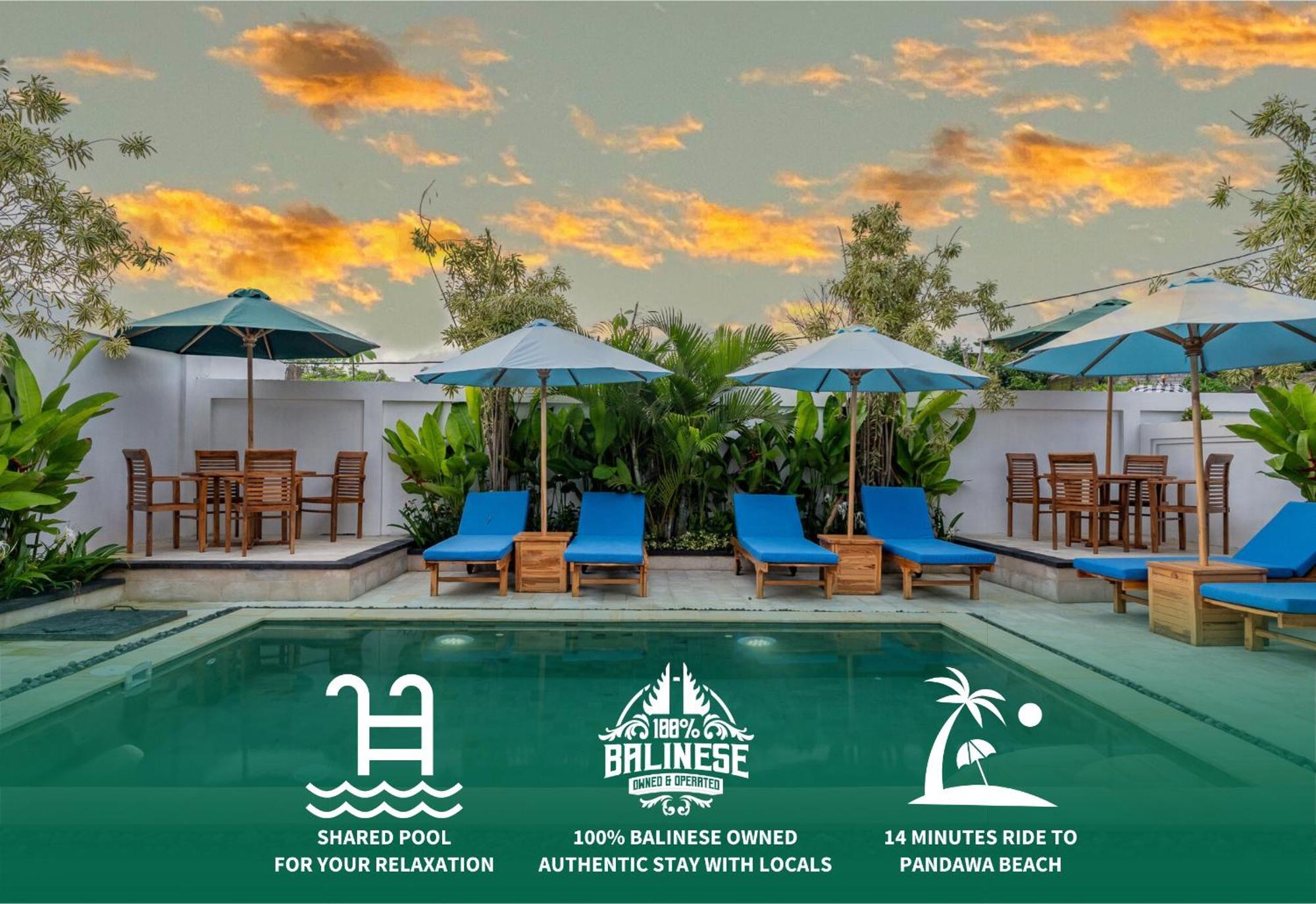 The Pandawa Bali By Bukit Vista Hotell Ungasan Exteriör bild